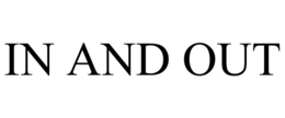 IN AND OUT trademark