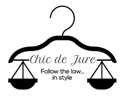 CHIC DE JURE FOLLOW THE LAW... IN STYLE trademark