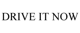 DRIVE IT NOW trademark