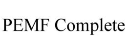 PEMF COMPLETE trademark
