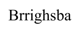 BRRIGHSBA trademark