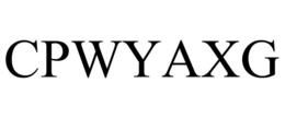CPWYAXG trademark