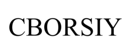 CBORSIY trademark