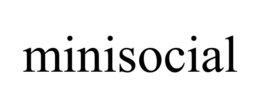 MINISOCIAL trademark