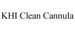 KHI CLEAN CANNULA trademark