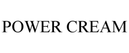 POWER CREAM trademark