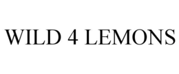 WILD 4 LEMONS trademark