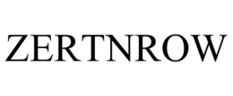 ZERTNROW trademark