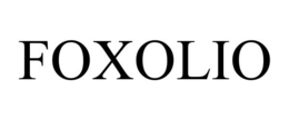 FOXOLIO trademark