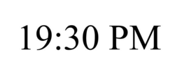 19:30 PM trademark