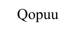 QOPUU trademark
