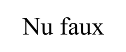 NU FAUX trademark