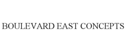 BOULEVARD EAST CONCEPTS trademark