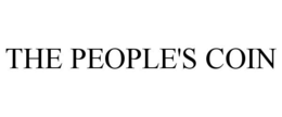 THE PEOPLE'S COIN trademark