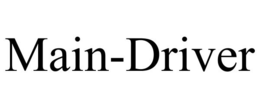 MAIN-DRIVER trademark