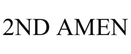 2ND AMEN trademark