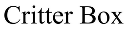 CRITTER BOX trademark