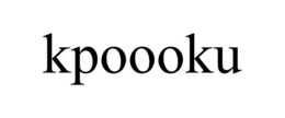 KPOOOKU trademark