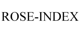 ROSE-INDEX trademark