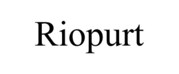 RIOPURT trademark