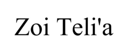 ZOI TELI'A trademark