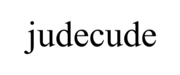 JUDECUDE trademark