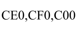 CE0,CF0,C00 trademark