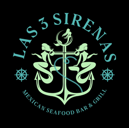 LAS 3 TRES SIRENAS MEXICAN SEAFOOD BAR & GRILL trademark