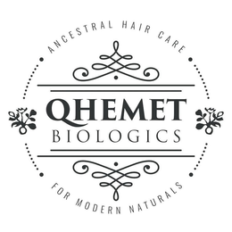 QHEMET BIOLOGICS, ANCESTRAL HAIR CARE, FOR MODERN NATURALS trademark