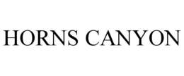 HORNS CANYON trademark