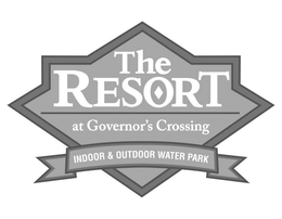 THE RESORT AT GOVERNOR'S CROSSING INDOOR & OUTDOOR WATER PARK trademark