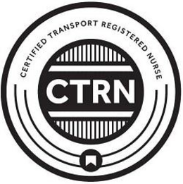 CERTIFIED TRANSPORT REGISTERED NURSE CTRN trademark