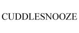 CUDDLESNOOZE trademark