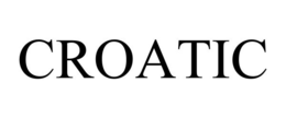 CROATIC trademark