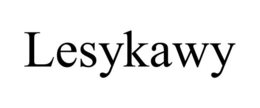 LESYKAWY trademark