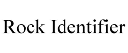 ROCK IDENTIFIER trademark