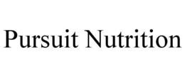 PURSUIT NUTRITION trademark