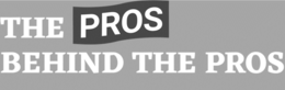 THE PROS BEHIND THE PROS trademark