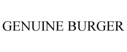 GENUINE BURGER trademark