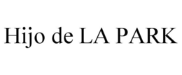 HIJO DE LA PARK trademark