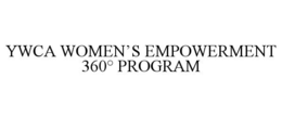 YWCA WOMEN'S EMPOWERMENT 360° PROGRAM trademark