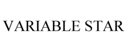 VARIABLE STAR trademark