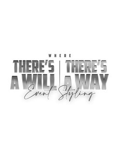 WHERE THERE'S A WILL THERE'S A WAY EVENT STYLING trademark
