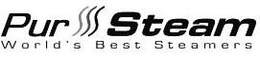 PUR STEAM WORLD'S BEST STEAMERS trademark