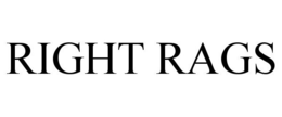 RIGHT RAGS trademark