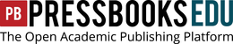 PB PRESSBOOKS EDU THE OPEN ACADEMIC PUBLISHING PLATFORM trademark