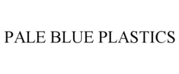 PALE BLUE PLASTICS trademark