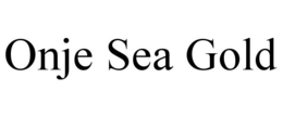ONJE SEA GOLD trademark