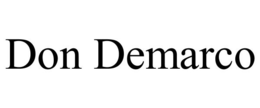 DON DEMARCO trademark