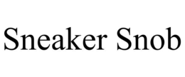 SNEAKER SNOB trademark